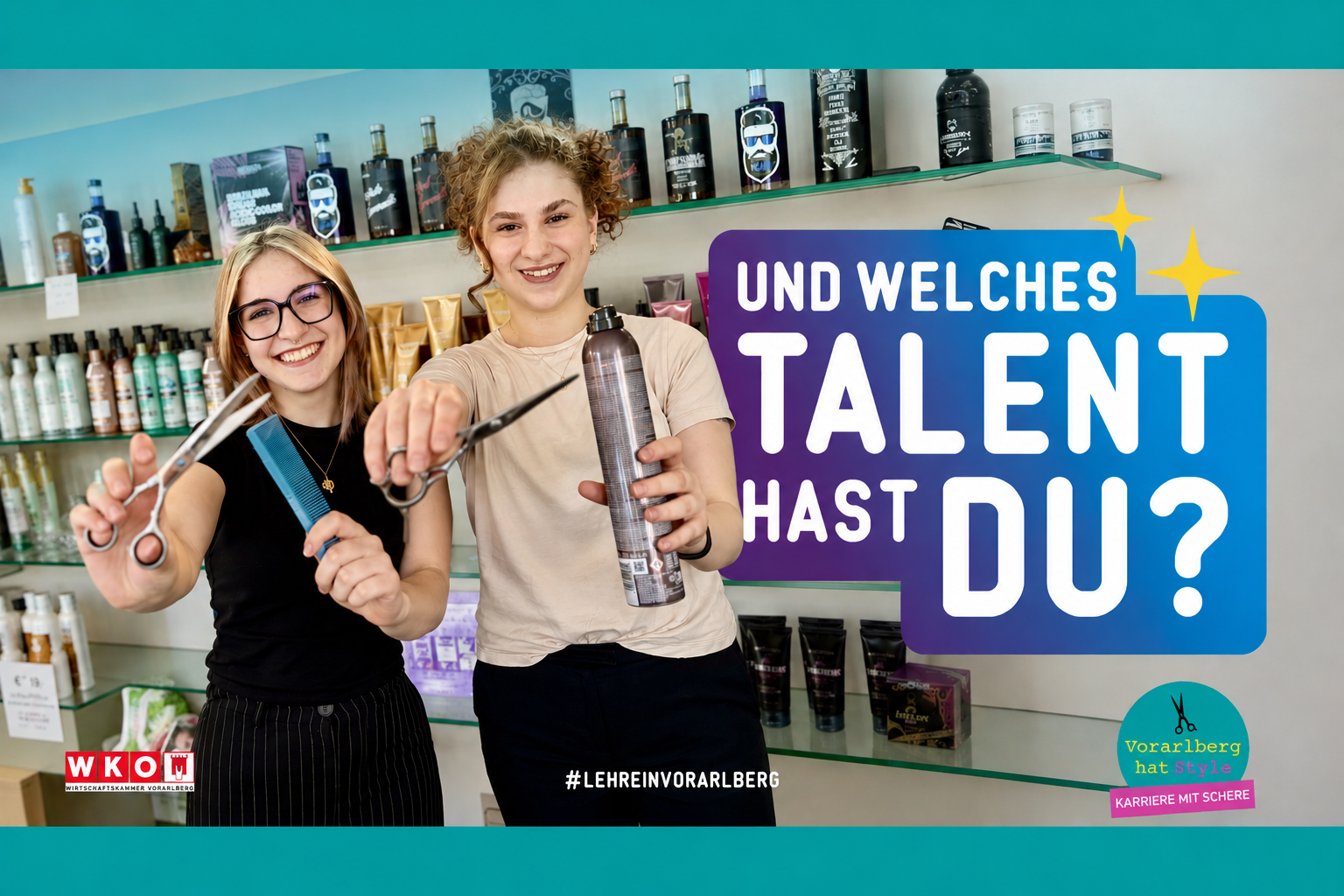 Featured image for “Traumberuf Friseurin: Was zwei Vorarlberger Lehrlinge wirklich erleben”